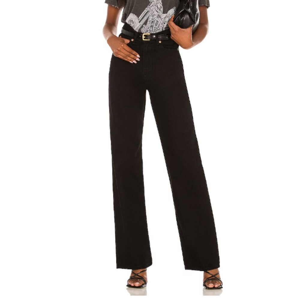 DR. DENIM | Black Echo Straight Jeans